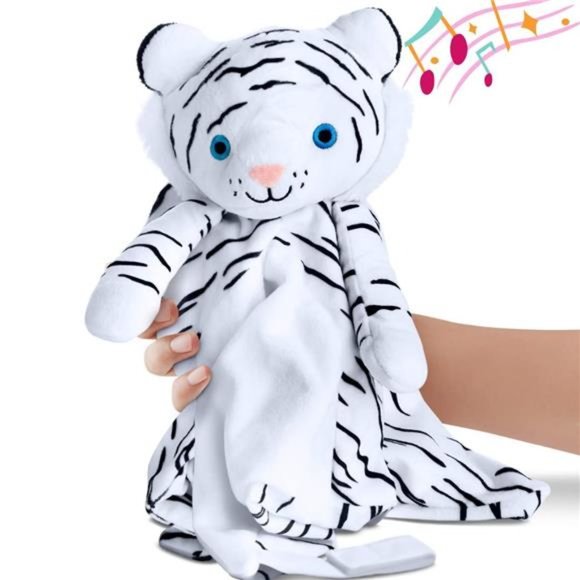 White Noise & Lullaby – Infant Sleep Aid  – Portable Plush Toddler Snuggle Toy - Picture 1 of 6